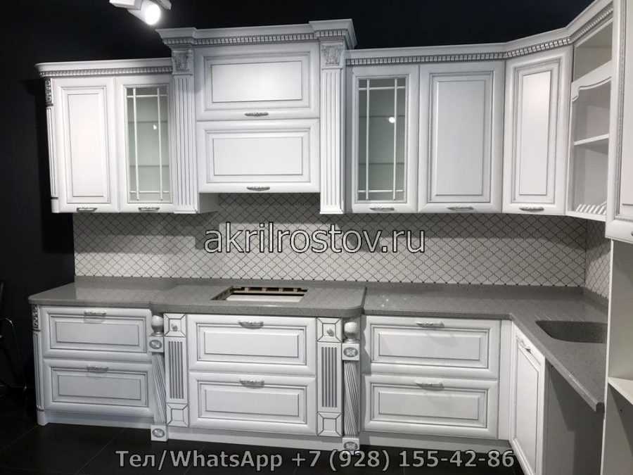 Столешница и фартук из искусственного камня Столешница и фартук из искусственного камня