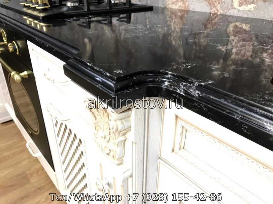 Столешница для кухни белый гранит Столешница для кухни белый гранит